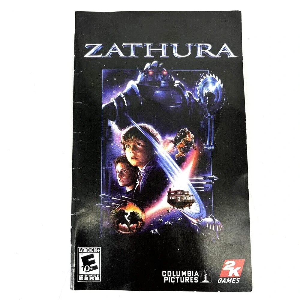Zathura‎ (Sony PlayStation 2, 2005) PS2 Video Game Complete w Manual